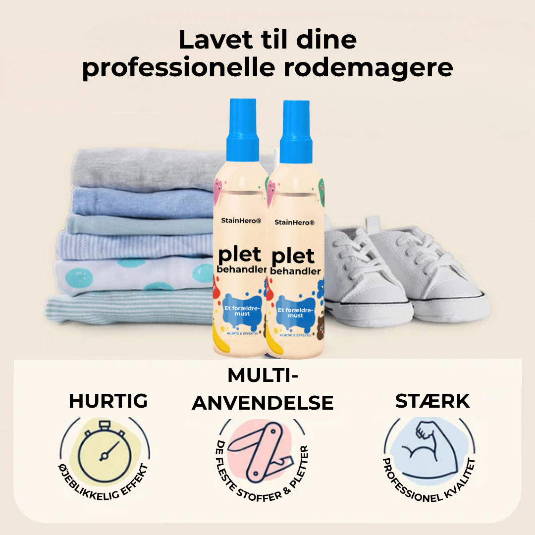 StainHero® | Rengør smartere, ikke hårdere – Drop kemikalierne for en sikrere glans!