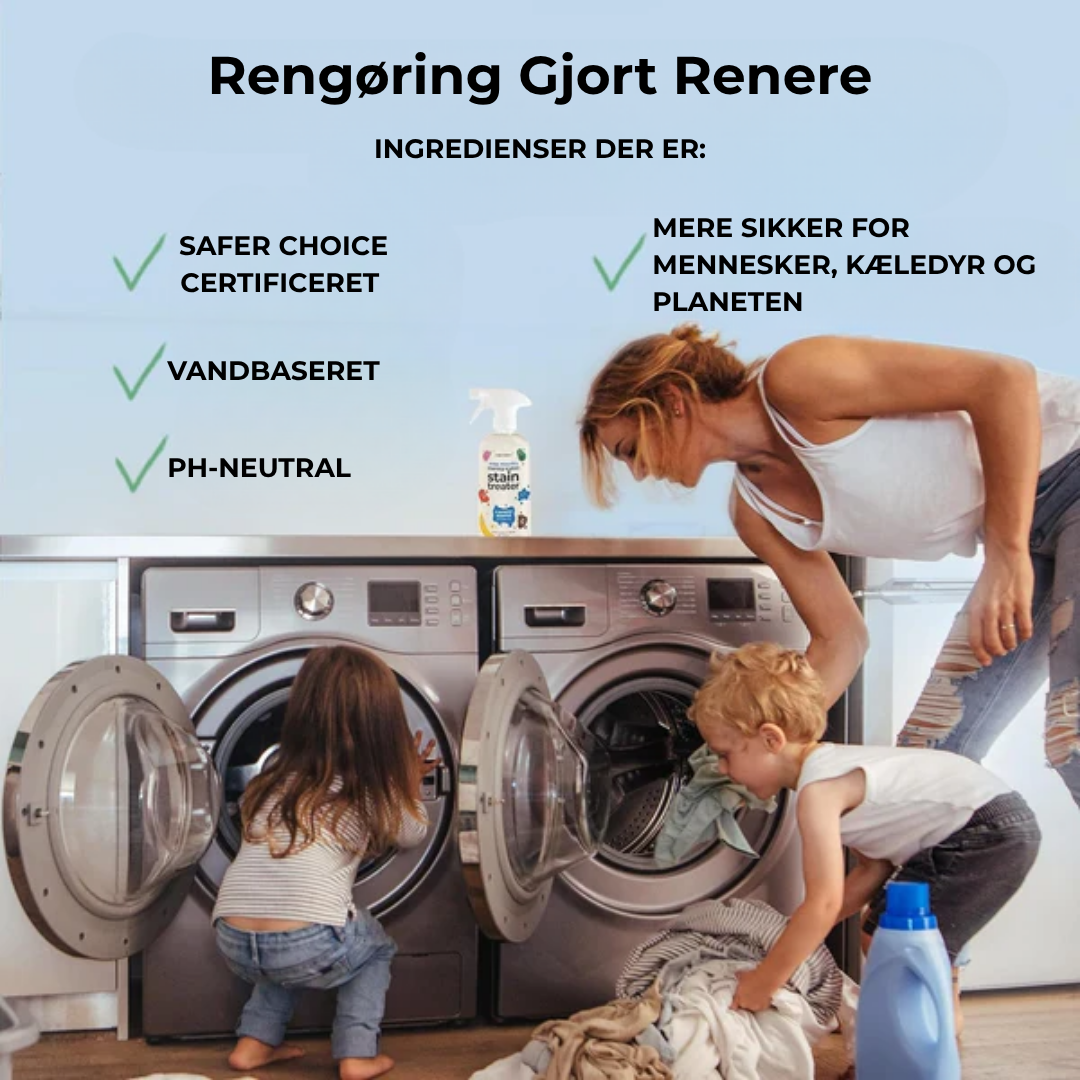 StainHero® | Rengør smartere, ikke hårdere – Drop kemikalierne for en sikrere glans!