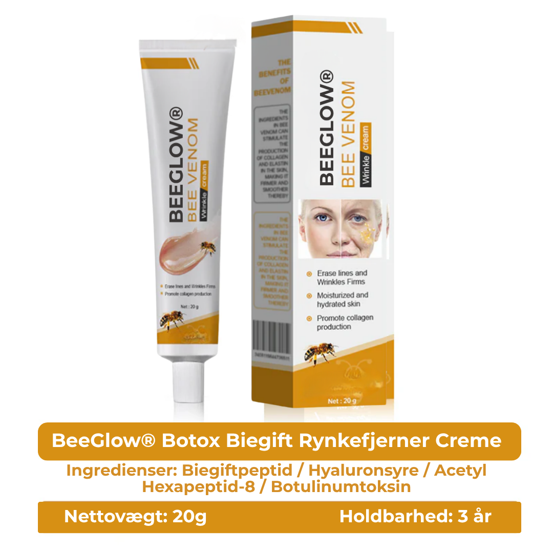 BeeGlow® | Den kraftfulde anti-age løsning designet til alle hudtyper og alle aldre.