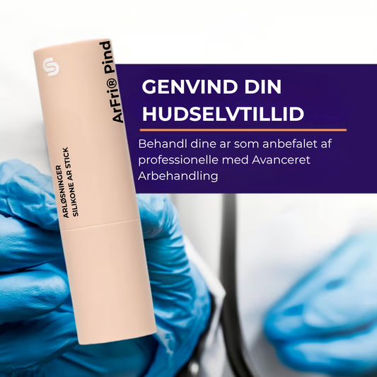 ArFri® Pind | Hud Ar-Løsning🛡️ 60 % Silikone Stick mod Ar