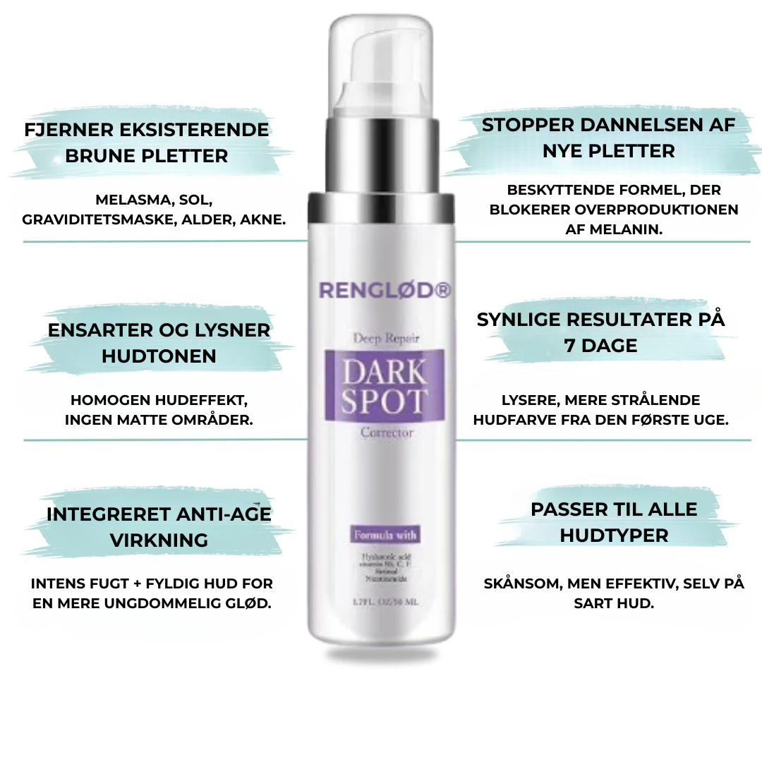 RenGlød® | Anti-Mørkeplet Creme
