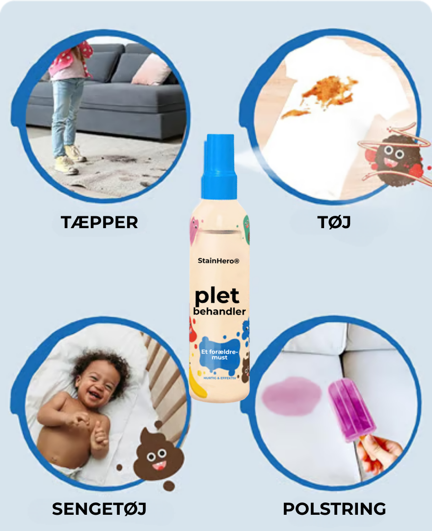 StainHero® | Rengør smartere, ikke hårdere – Drop kemikalierne for en sikrere glans!