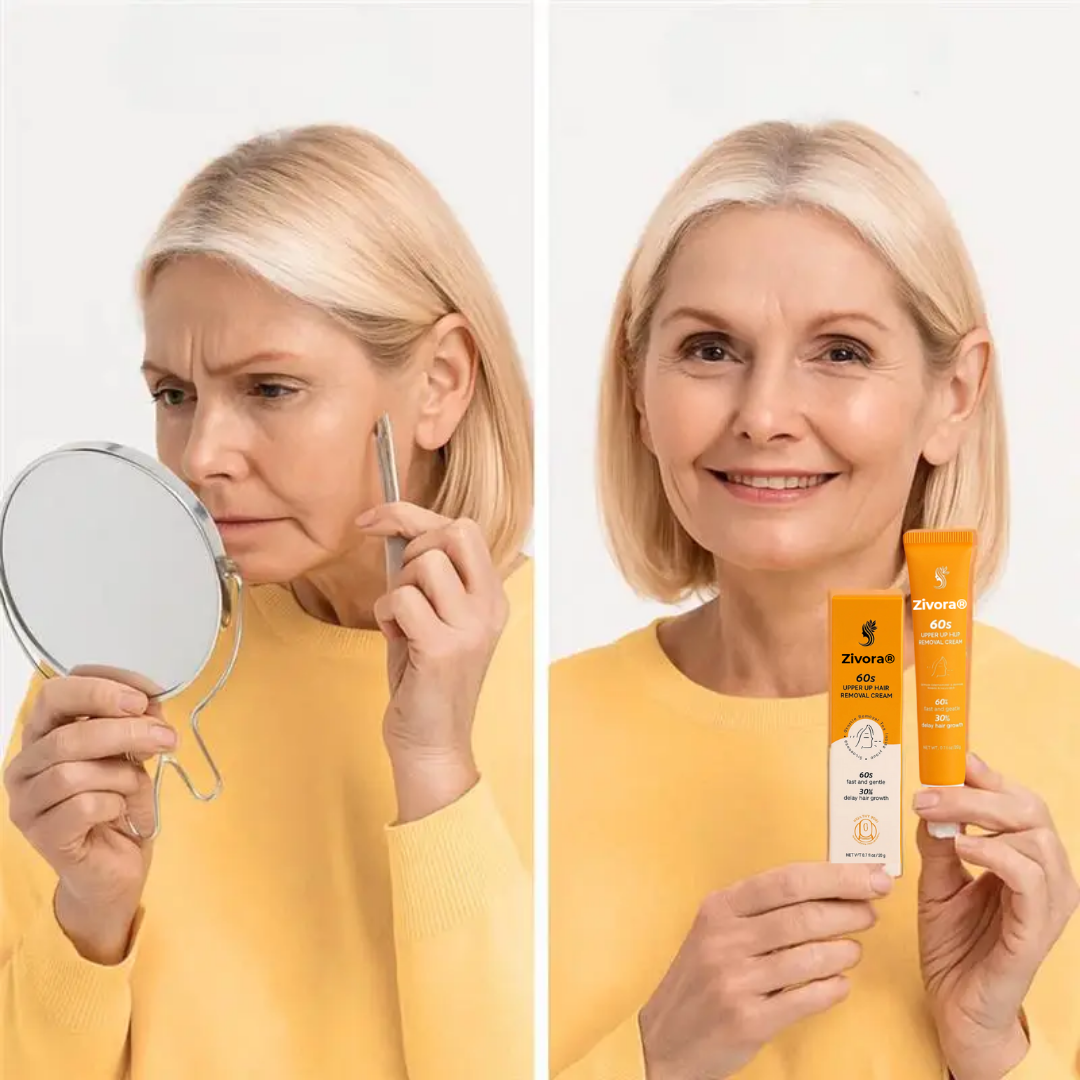 Zivora® | Fjern 97 % af ansigtshåret på bare 4 dage – ingen barbering, voksning eller irritation mere!