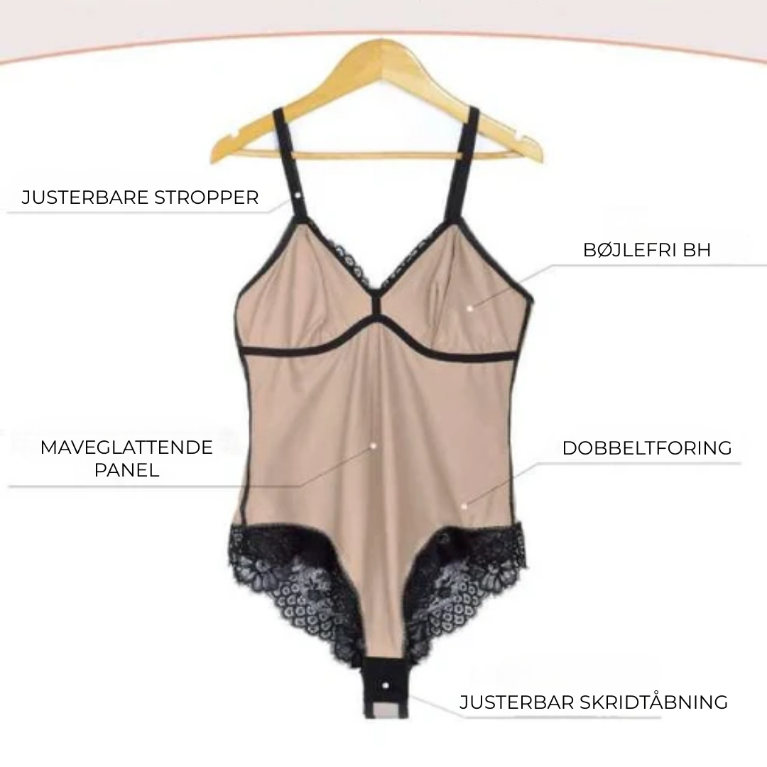 Vivillina® | Formende bodysuit med blonde – Køb 1, Få 1 GRATIS