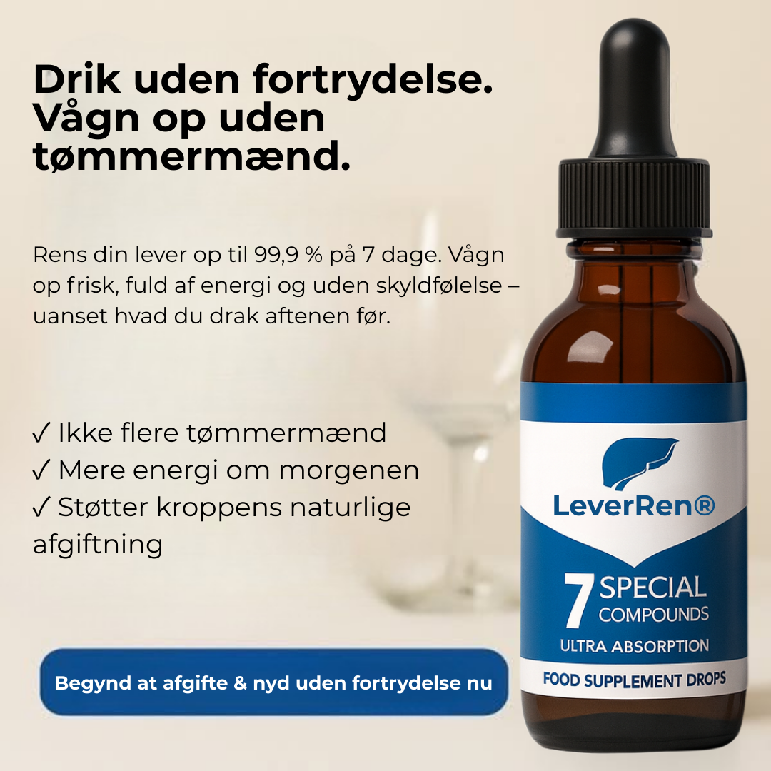 LeverRen® | Afgift og genopret din lever på kun 7 dage!