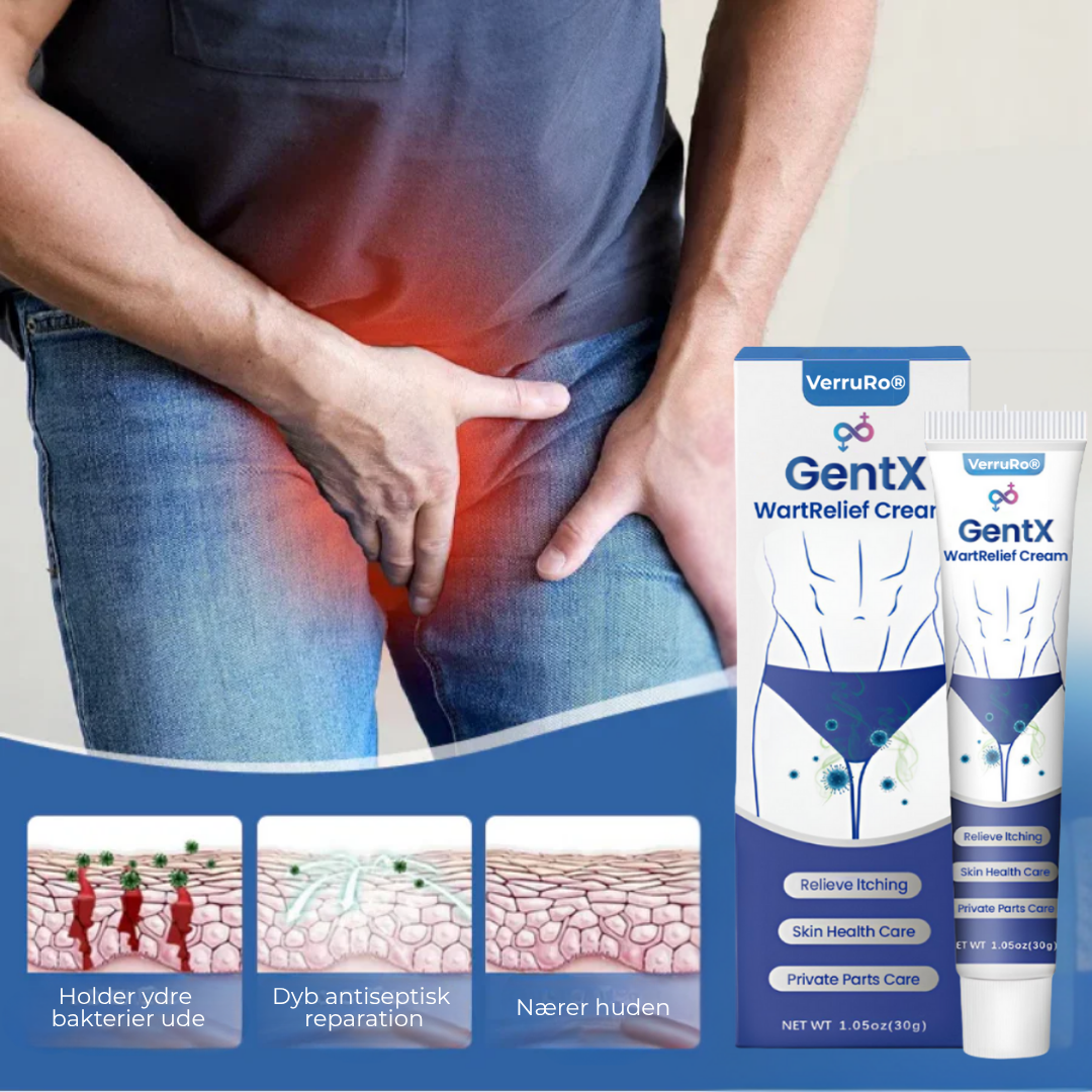 VerruRo® Wart Relief Cream | Bekæmp vorter ved roden – Skånsom, hurtigtvirkende og klinisk dokumenteret