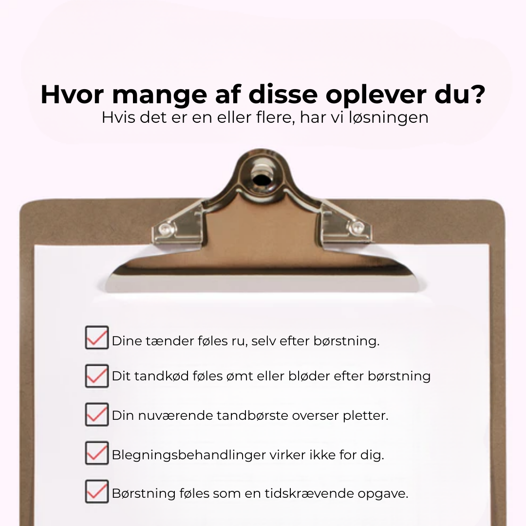 KlarSmil™ | Tandbørsten på 30 sekunder, der forvandler dit smil uden besvær! ✨