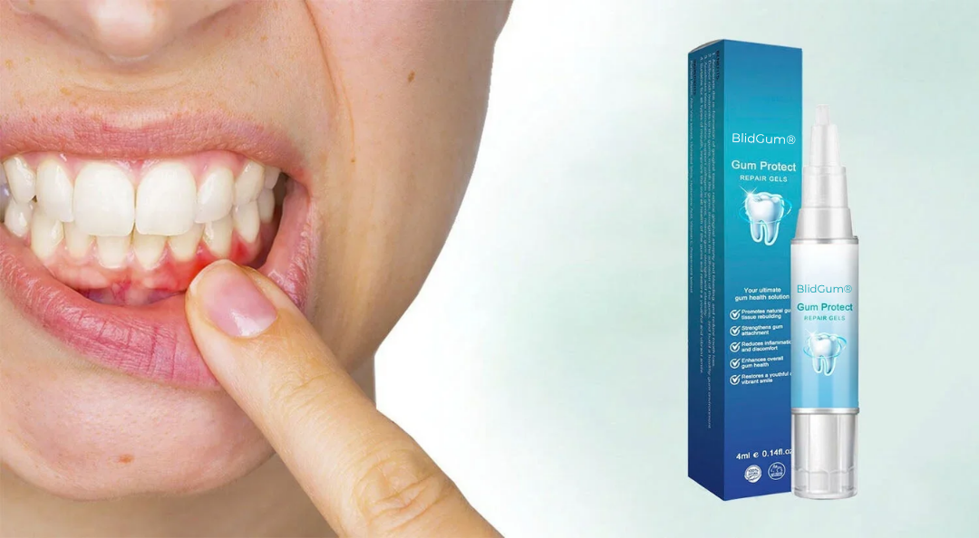 BlidGum® | Revitaliserer tilbagetrukket tandkød og hvidner gule tænder på kun 3 dage