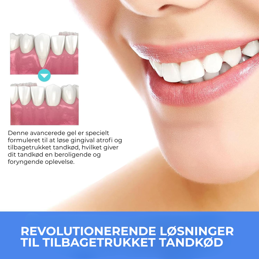BlidGum® | Revitaliserer tilbagetrukket tandkød og hvidner gule tænder på kun 3 dage