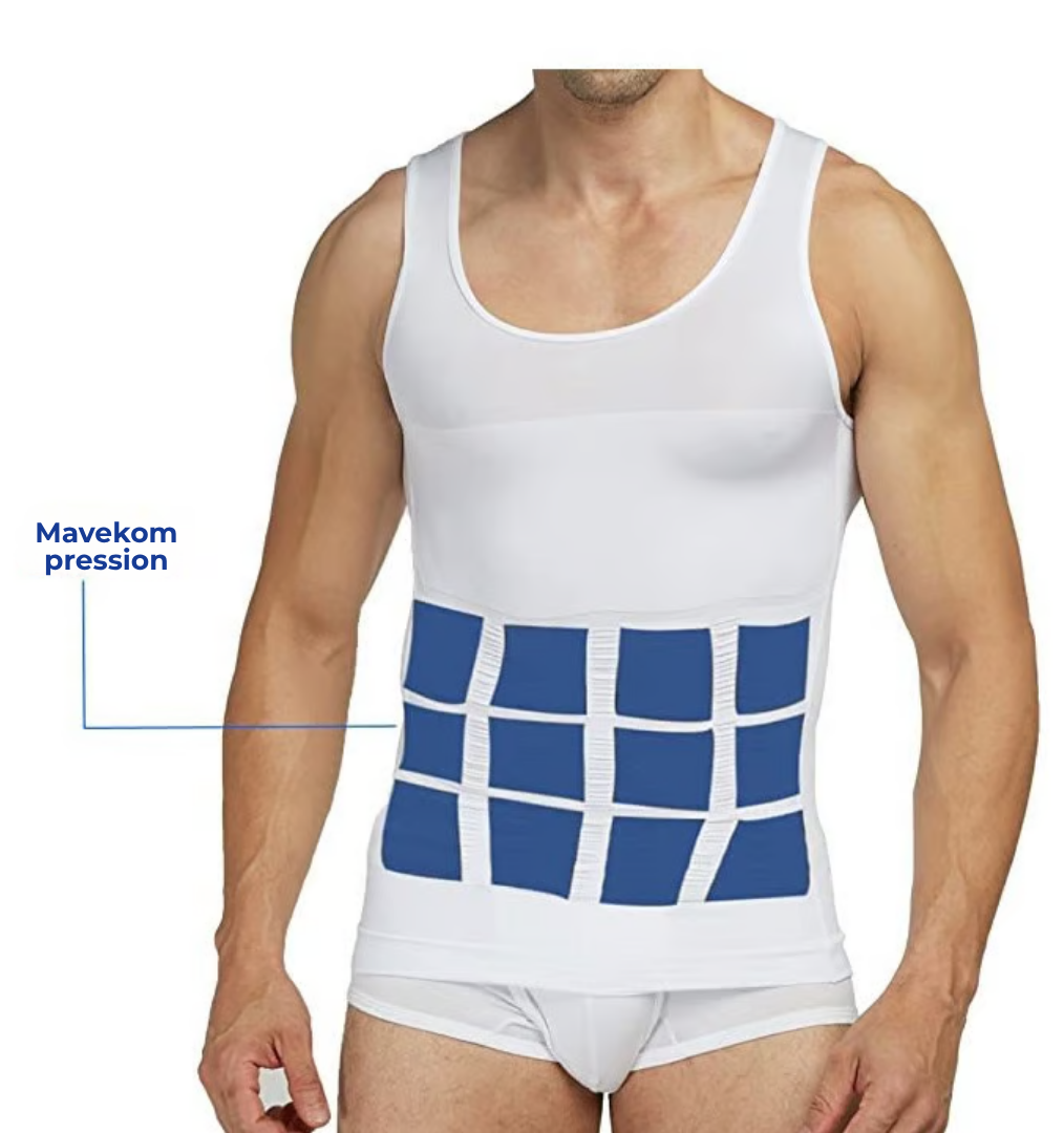ShapeFlex® | Åbn op for din selvtillid - Men's Bodyshaper for en slankere, tonet krop!