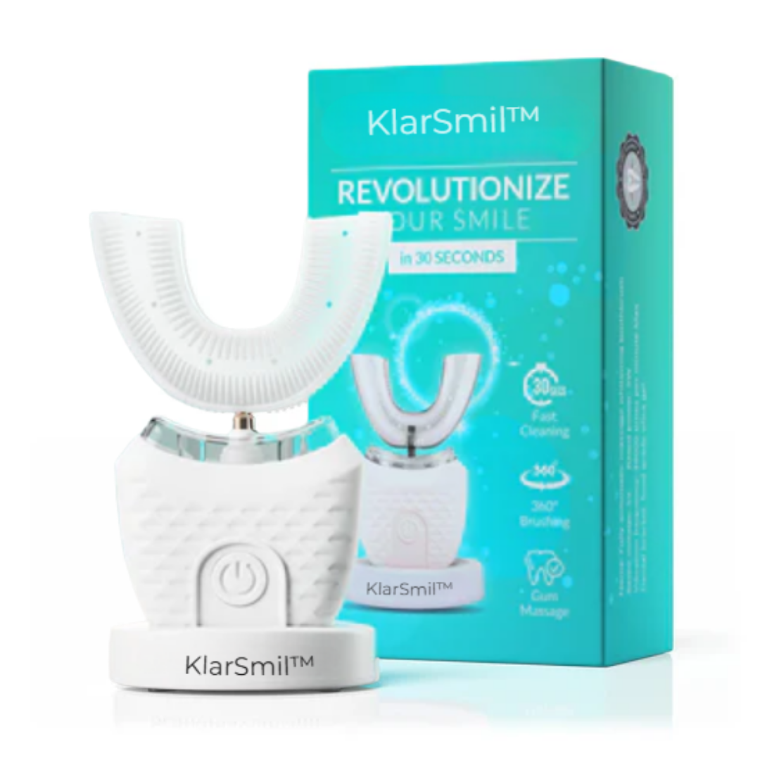 KlarSmil™ | Tandbørsten på 30 sekunder, der forvandler dit smil uden besvær! ✨