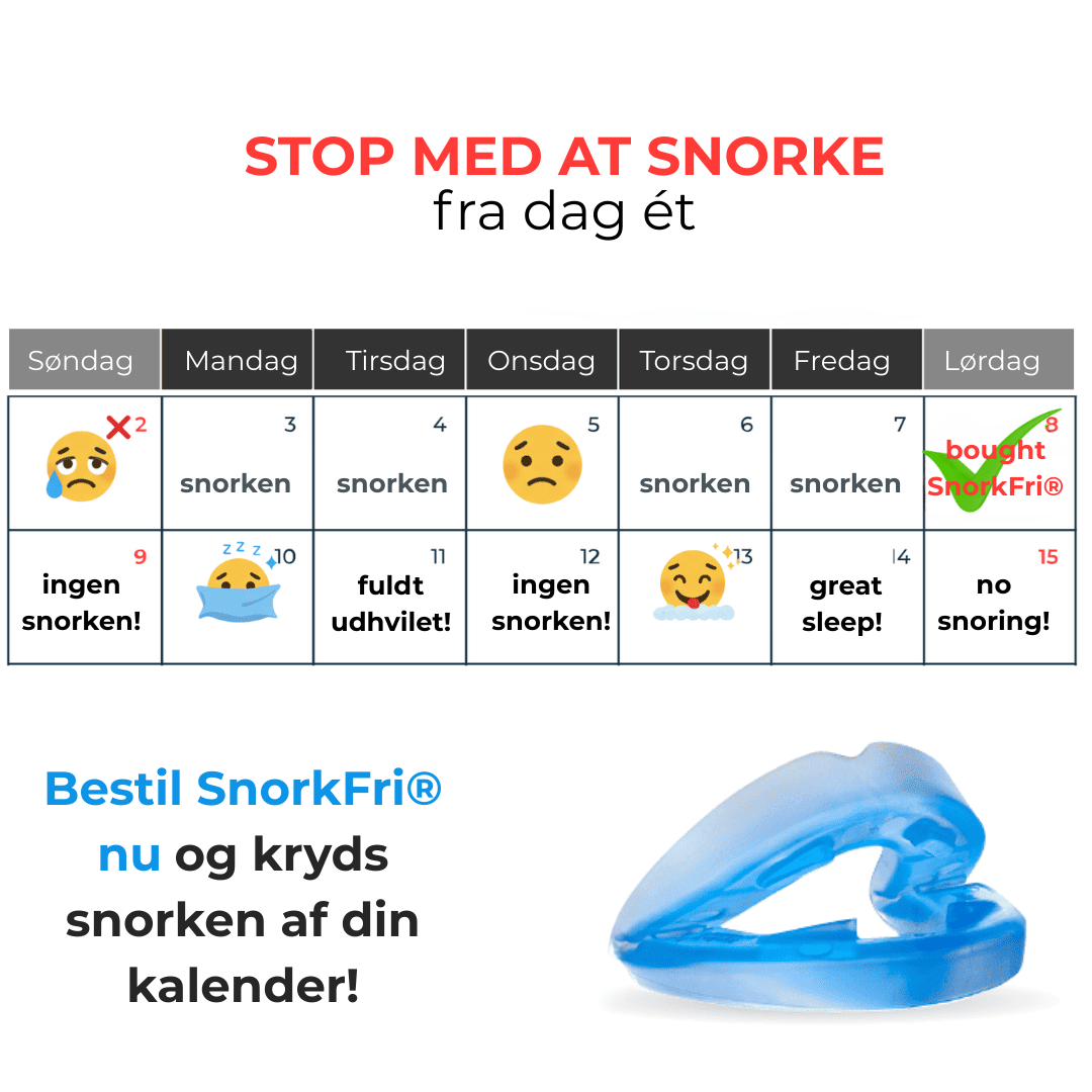 SnorkFri® | Anti-Snoring Mouthpiece Universal Size