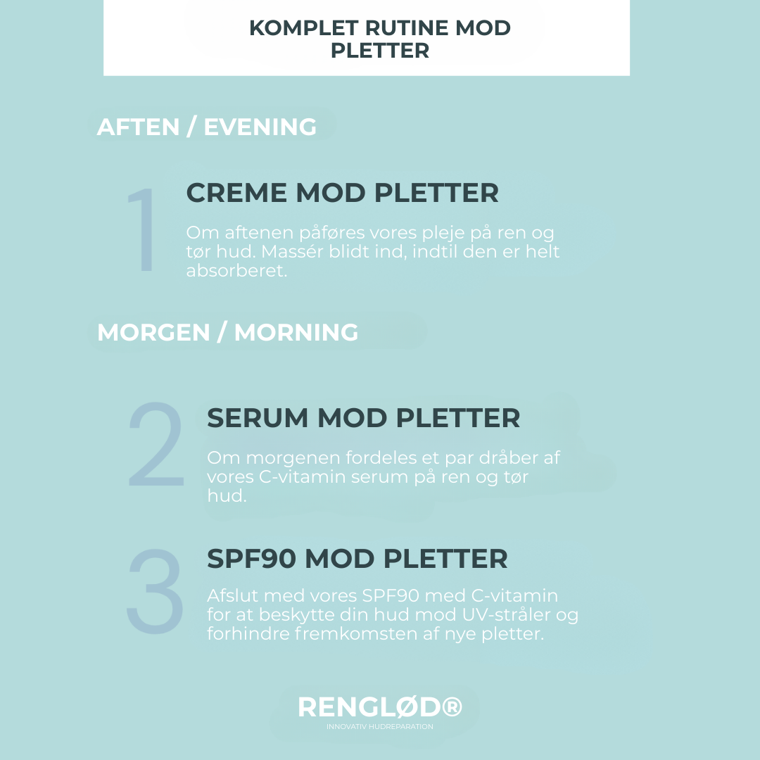 RenGlød® | Anti-Mørkeplet Creme