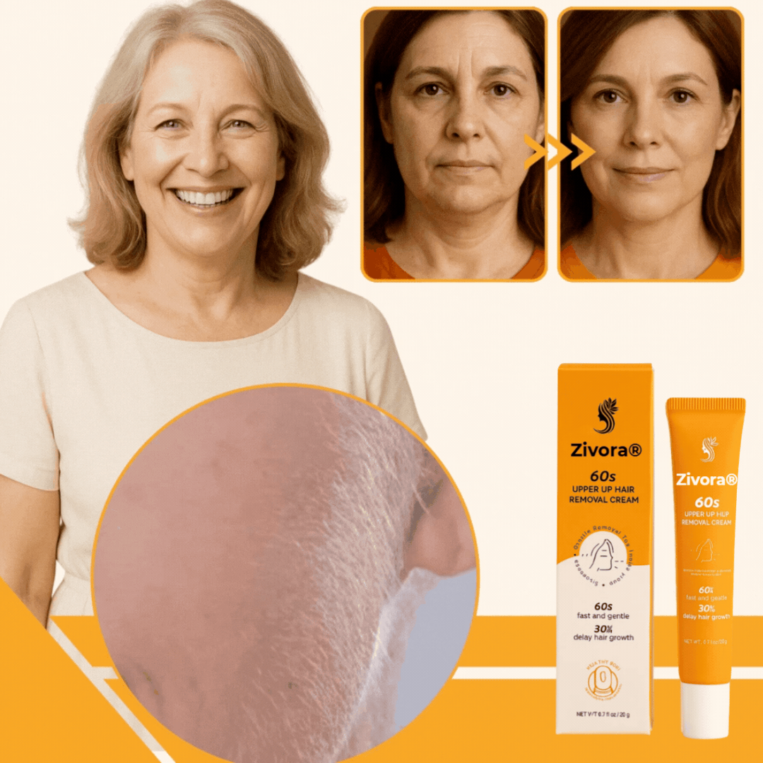 Zivora® | Fjern 97 % af ansigtshåret på bare 4 dage – ingen barbering, voksning eller irritation mere!