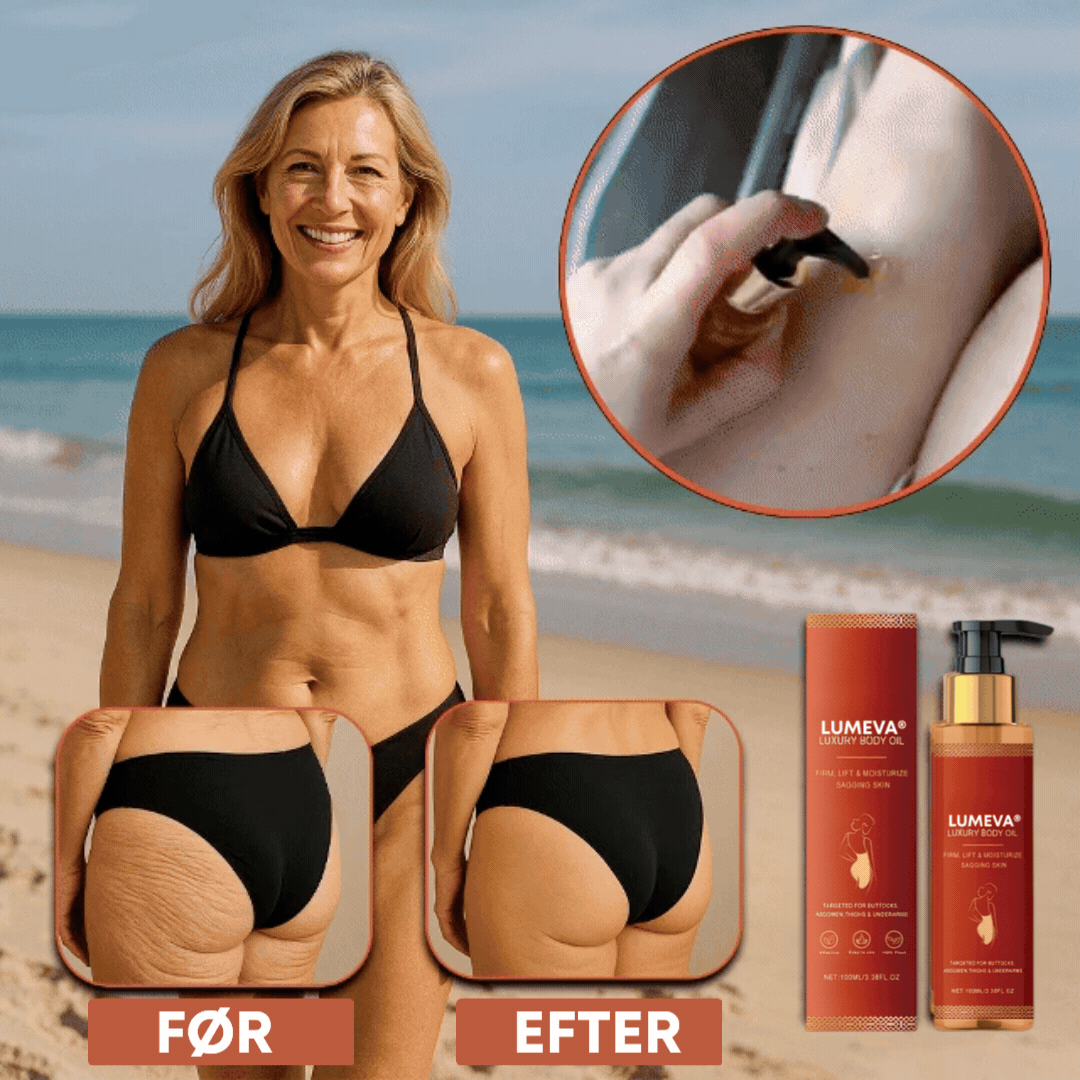 Lumeva® | Unik blanding af botaniske olier, der genaktiverer hudens elasticitet på bare 14 dage