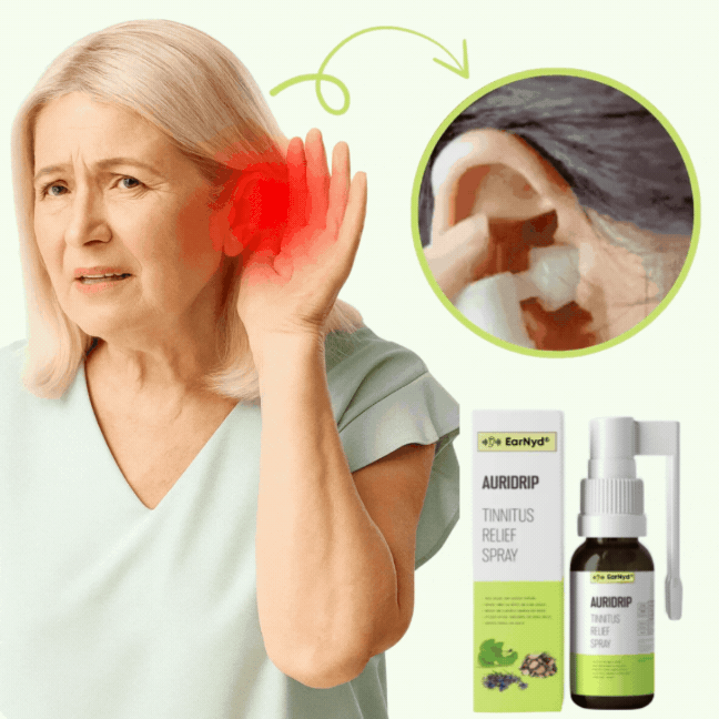 EarNyd® | Lydlindrende Spray | Slut med tinnitus og hør tydeligt igen – på kun 7 dage