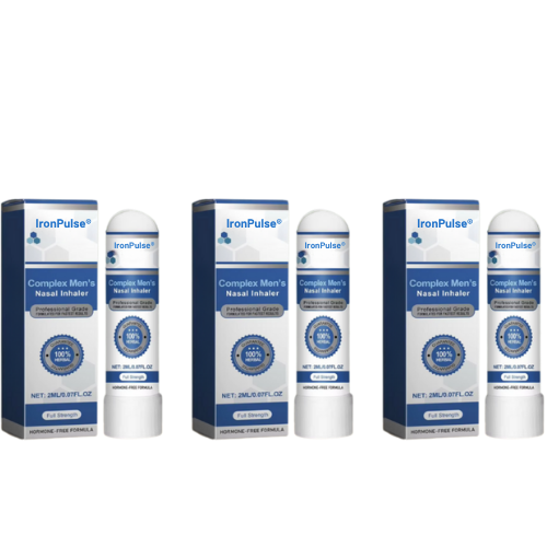 IronPulse® Inhalator | Stenhårde erektioner på 5 minutter – helt uden piller!