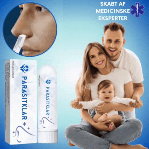 ParasitKlar® | Parasite Killing Inhaler | Eliminer enhver type parasit på bare 1 uge