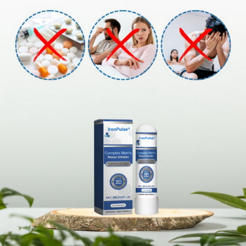 IronPulse® Inhalator | Stenhårde erektioner på 5 minutter – helt uden piller!