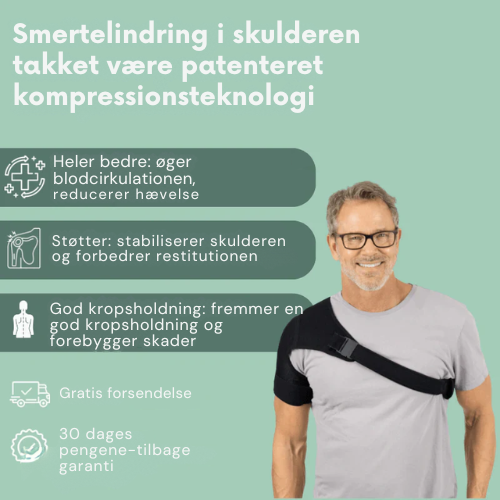 Skulderlinje® | Ergonomisk skulderstøtte - En størrelse passer alle