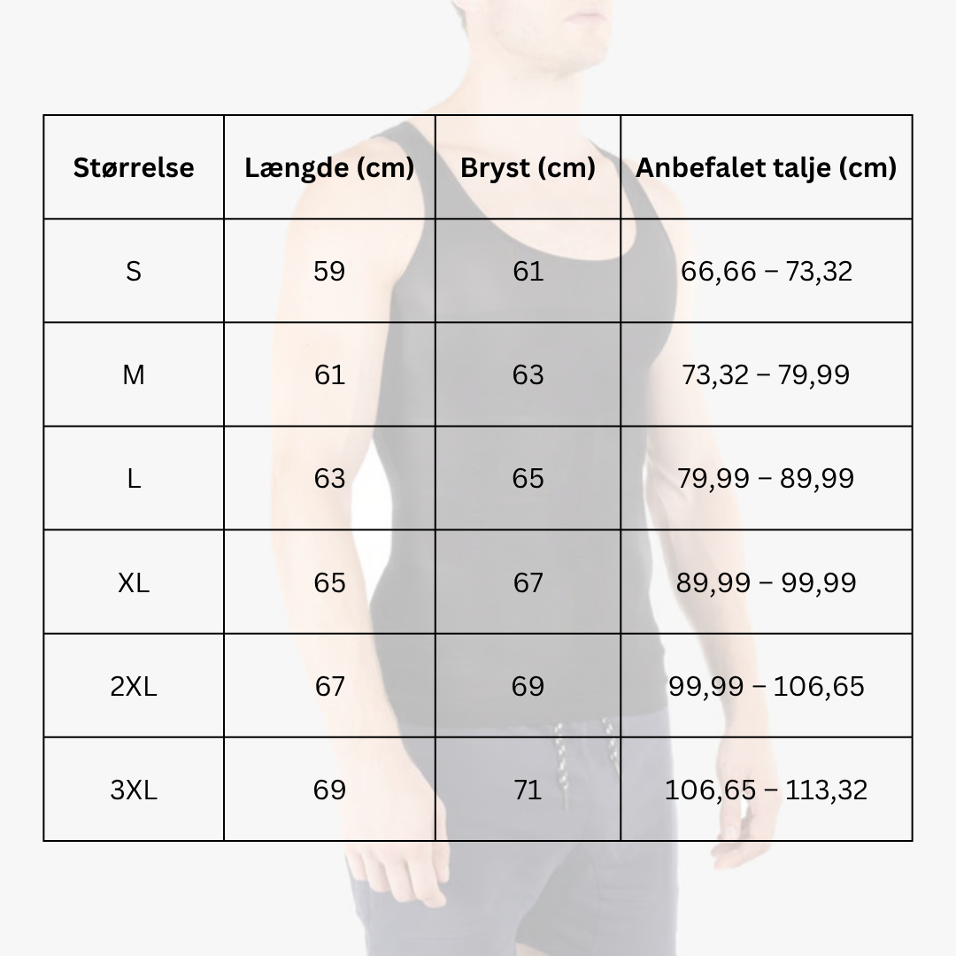 ShapeFlex® | Åbn op for din selvtillid - Men's Bodyshaper for en slankere, tonet krop!