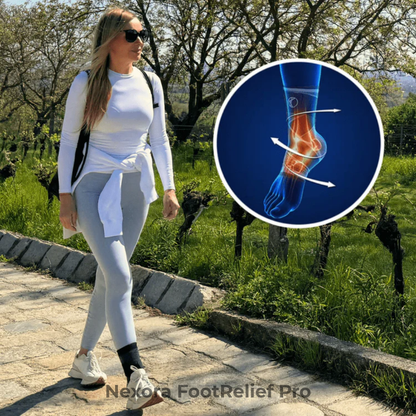 Nexora® Fodlindring Pro | Slut med fodsmerternes onde cirkel – begynd at gå med komfort i dag