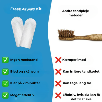FreshPaws® Kit | Beskytter mod tandlidelser - 50 stk.