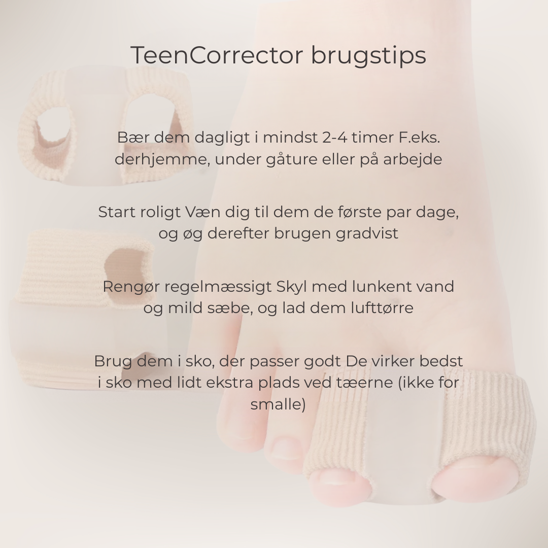 FlexiToe® | Skånsom tåjustering for daglig lindring