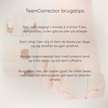 FlexiToe® | Skånsom tåjustering for daglig lindring