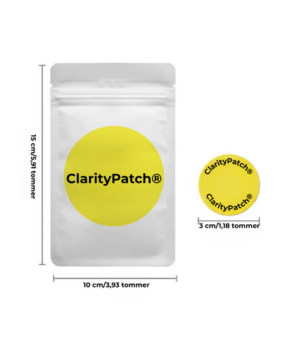 ClarityPatch® | Din daglige løsning til humør og energi – med blot ét enkelt plaster.