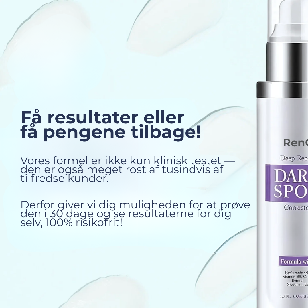 RenGlød® | Anti-Mørkeplet Creme