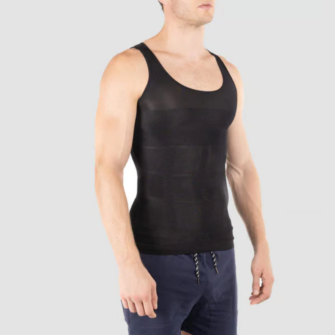 ShapeFlex® | Åbn op for din selvtillid - Men's Bodyshaper for en slankere, tonet krop!