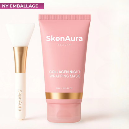 SkønAura® | Bio-Collagen Maske + Børste.