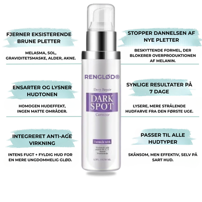 RenGlød® | Anti-Mørkeplet Creme