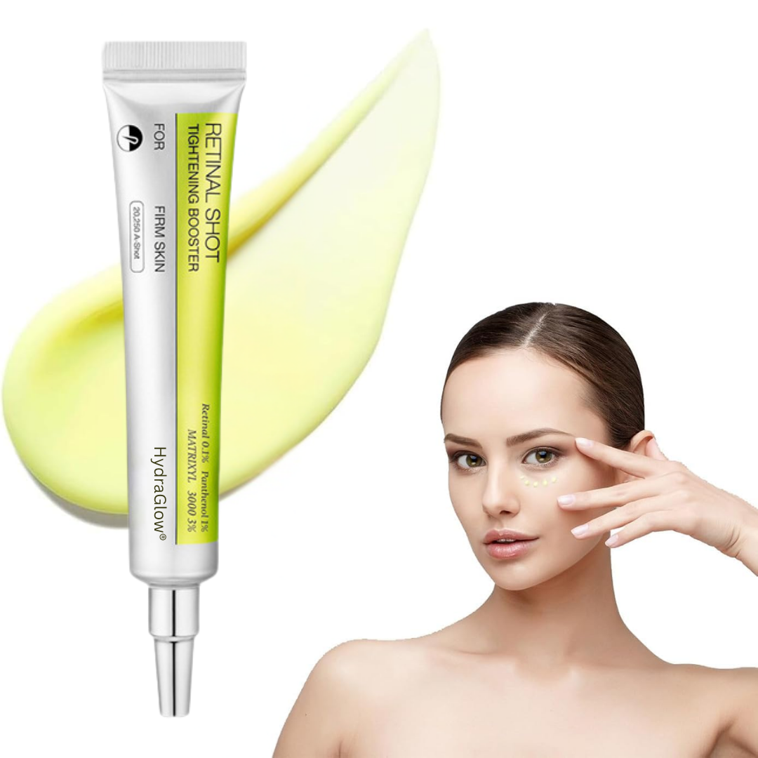 HydraGlow® | Botox & Vita-A Retinol Shot Rynkeforløftende Fastgøringscreme - Genvind ungdommelig hud nu