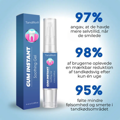 TandRo® | Stop tandkøbsretraktion naturligt, smertefrit og på kun 3 dage!