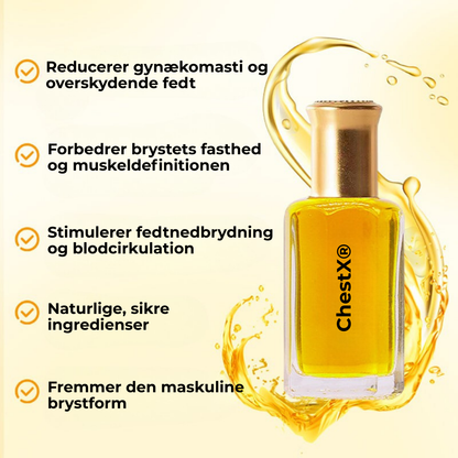 ChestX® Chest Redefiner | Venom Oil til behandling af gynækomasti
