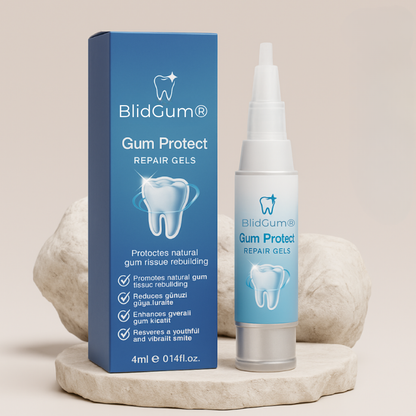 BlidGum® | Revitaliserer tilbagetrukket tandkød og hvidner gule tænder på kun 3 dage