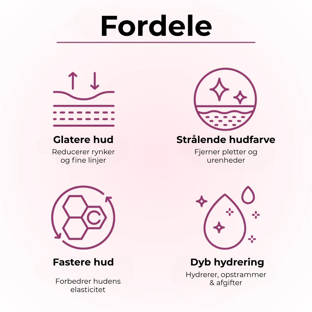 SkønAura® | Bio-Collagen Maske + Børste.