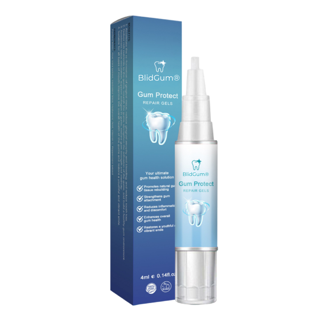 BlidGum® | Revitaliserer tilbagetrukket tandkød og hvidner gule tænder på kun 3 dage