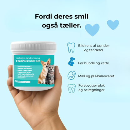 FreshPaws® Kit | Beskytter mod tandlidelser - 50 stk.
