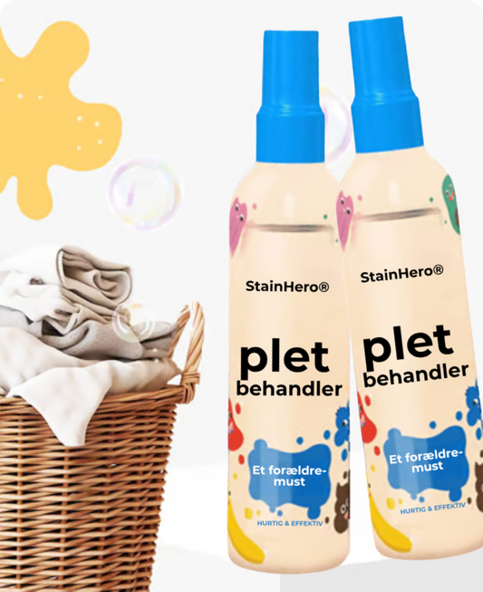 StainHero® | Rengør smartere, ikke hårdere – Drop kemikalierne for en sikrere glans!