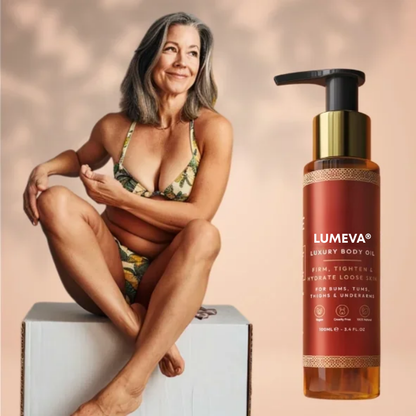 Lumeva® | Unik blanding af botaniske olier, der genaktiverer hudens elasticitet på bare 14 dage