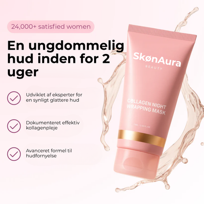 SkønAura® | Bio-Collagen Maske + Børste.