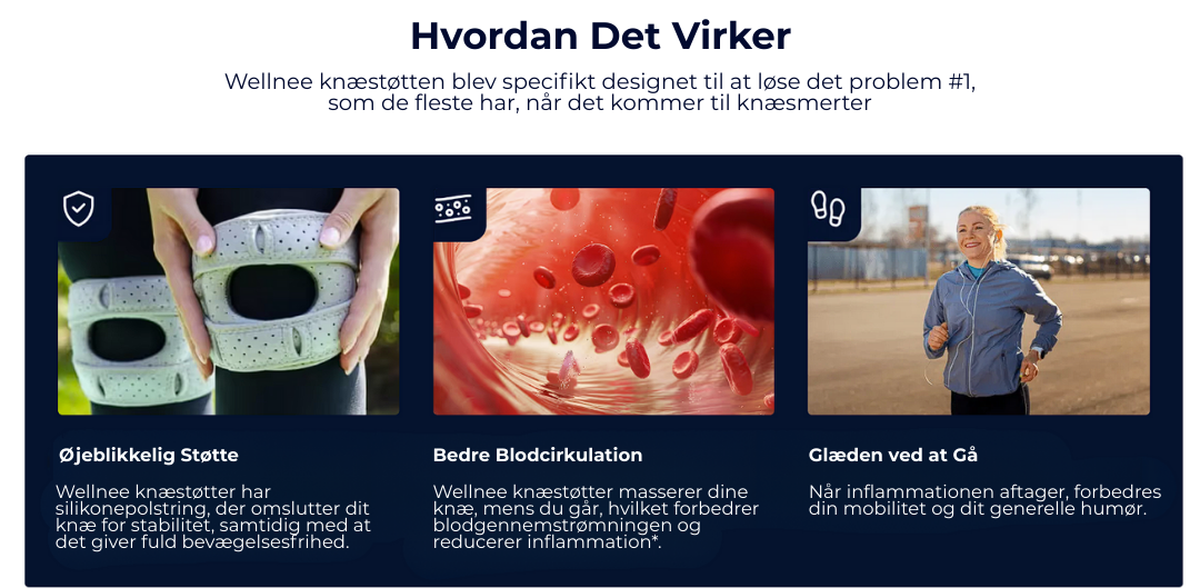 KnæStøtte Pro® | Sig Farvel til Knæsmerter – Genvind Din Hverdag
