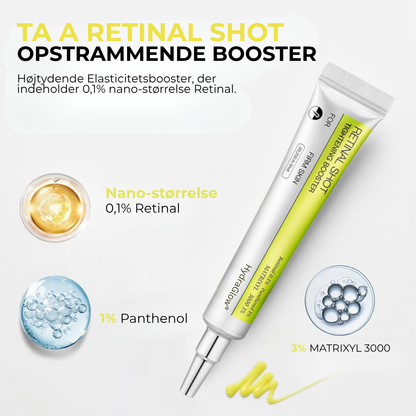 HydraGlow® | Botox & Vita-A Retinol Shot Rynkeforløftende Fastgøringscreme - Genvind ungdommelig hud nu