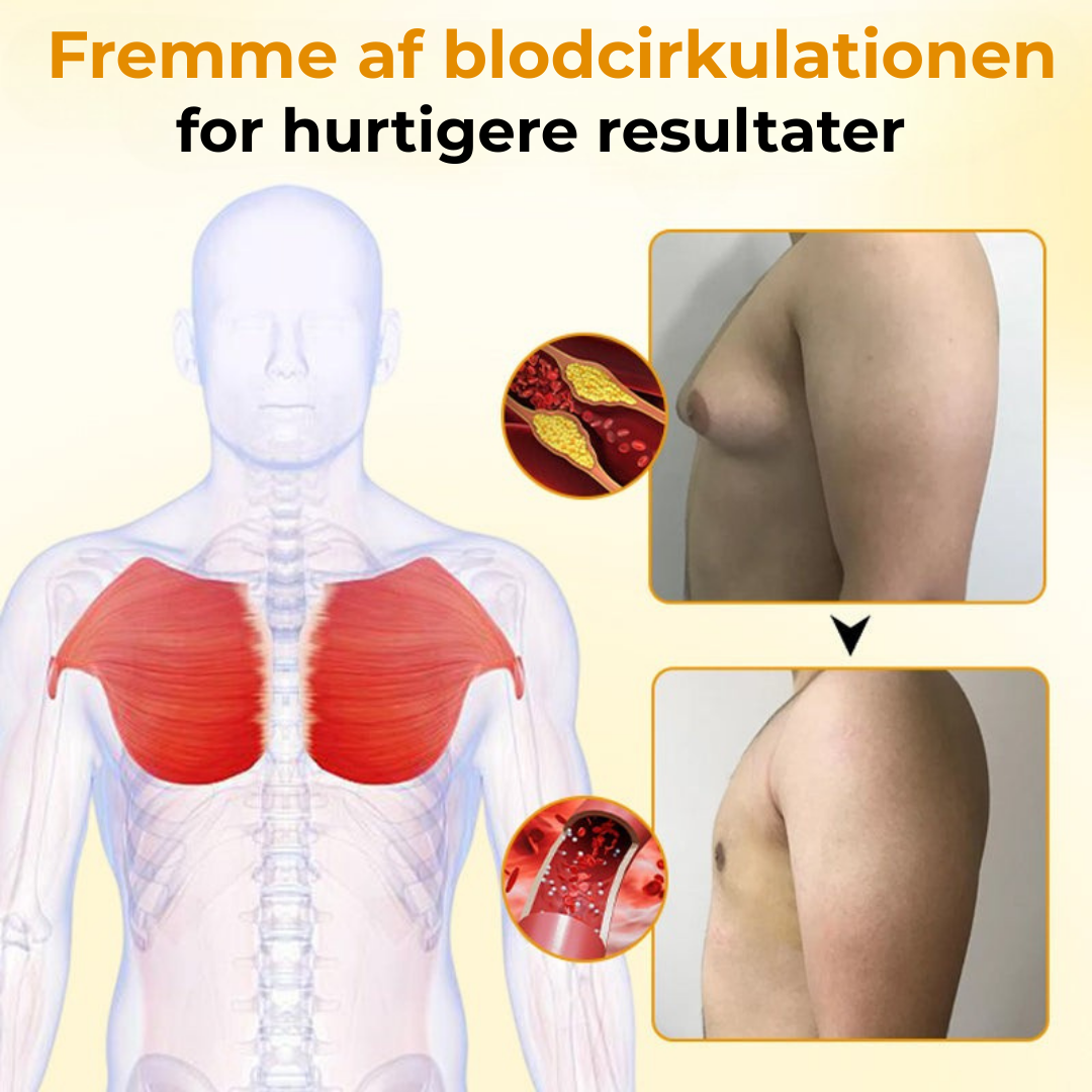 ChestX® Chest Redefiner | Venom Oil til behandling af gynækomasti