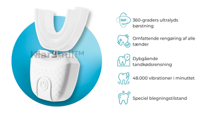 KlarSmil™ | Tandbørsten på 30 sekunder, der forvandler dit smil uden besvær! ✨