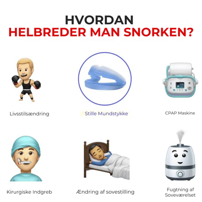 SnorkFri® | Anti-Snoring Mouthpiece Universal Size