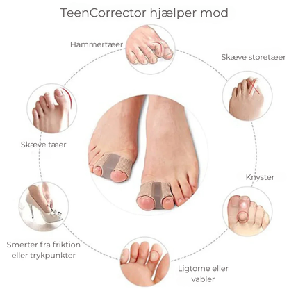 FlexiToe® | Skånsom tåjustering for daglig lindring